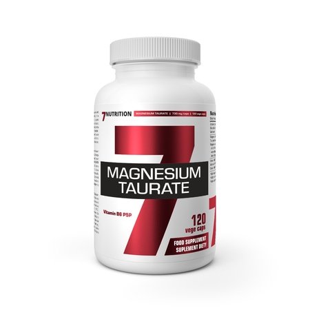 7Nutrition-Magnesium-Taurate-120kaps-Taurynian-Magnezu-Magnez-na-skurcze 7Nutrition Magnesium Taurate 120kaps Taurynian Magnezu Magnez na skurcze