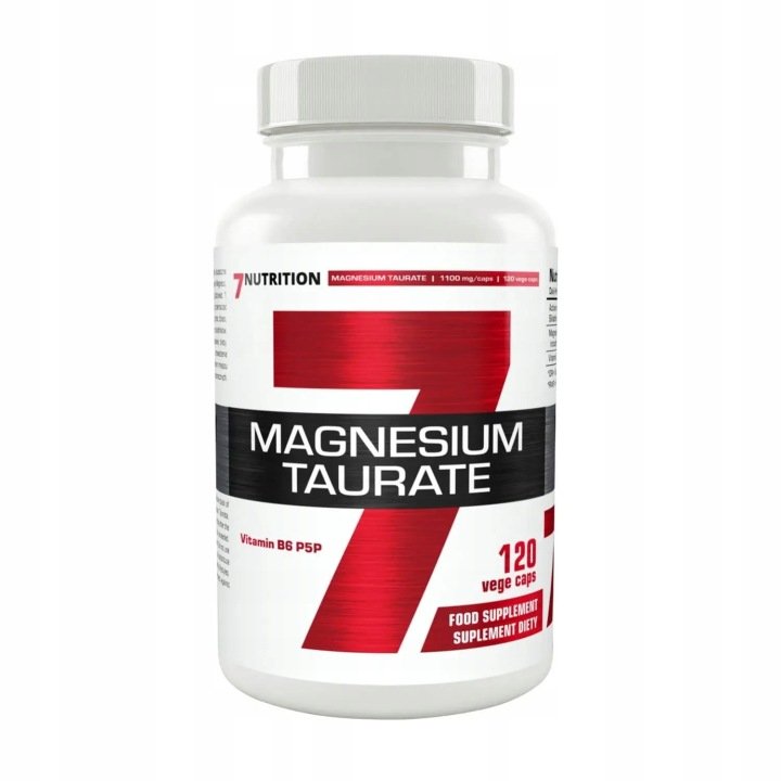 7Nutrition-Magnesium-Taurate-120vcap 7Nutrition Magnesium Taurate 120vcap