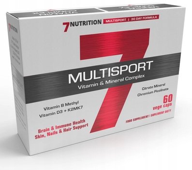 7Nutrition-Multisport-60-Kapsulek-witaminy-d3 7Nutrition Multisport 60 Kapsułek witaminy d3