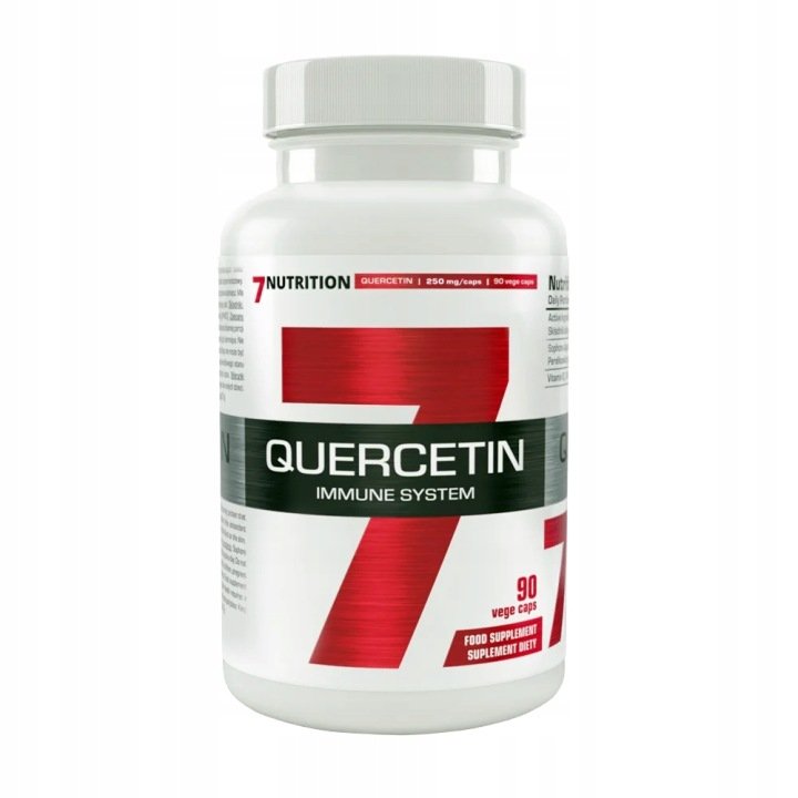 7Nutrition-QUERCETIN-90-vege-caps-KWERCETYNA 7Nutrition QUERCETIN 90 vege caps KWERCETYNA