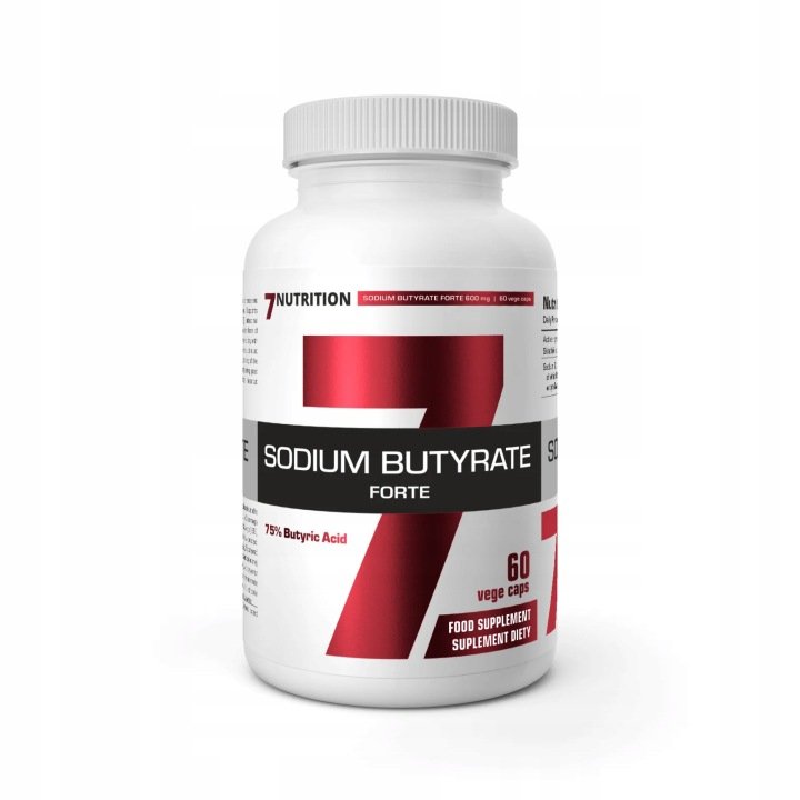 7Nutrition-Sodium-Butyrate-FORTE-60-vcap-maslan-sodu-IBS-zdrowe-jelita 7Nutrition Sodium Butyrate FORTE 60 vcap maślan sodu IBS zdrowe jelita