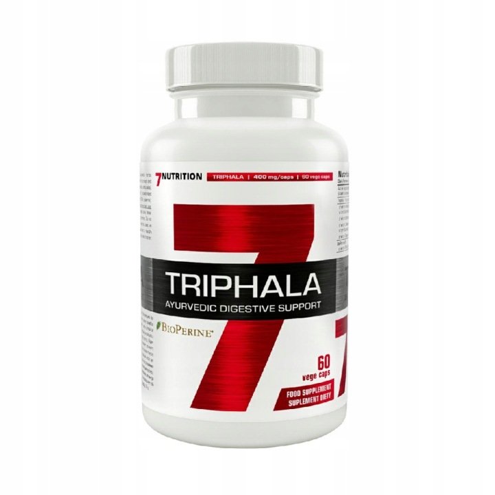 7Nutrition-Triphala-60-kaps-vege-suplement-detoks-odpornosc-zdrowie 7Nutrition Triphala 60 kaps. vege suplement detoks odporność zdrowie