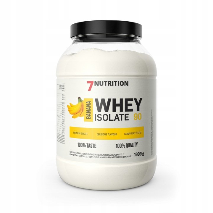 7Nutrition-Whey-Isolate-90-1-kg-o-smaku-bananowym 7Nutrition Whey Isolate 90 1 kg o smaku bananowym