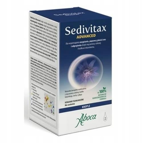 ABOCA SEDIVITAX Krople na sen, wyciszenie 30 ml