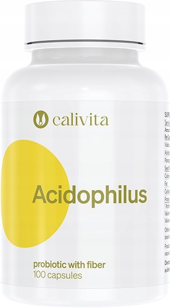 ACIDOPHILUS Calivita bakterie kwasu mlekowego probiotyk Lactobacillus babka