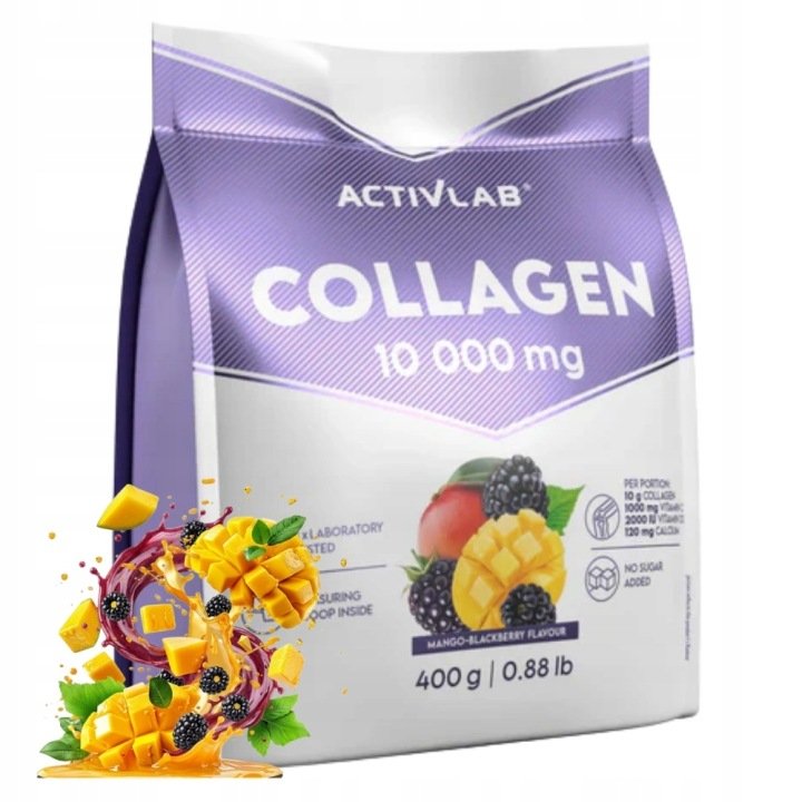 ACTIVLAB COLLAGEN 10000 mg 400 g KOLAGEN NA STAWY MALTODEKSTRYNA KOŚCI