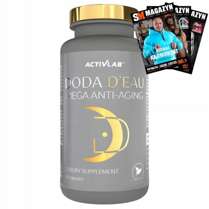 ACTIVLAB DODA D'EAU MEGA ANTI-AGING GLUTATION ANTYSTARZENIOWY SKÓRA 60k