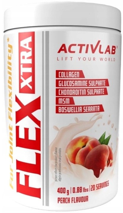 ACTIVLAB FLEX XTRA 400G BRZOSKWINIA