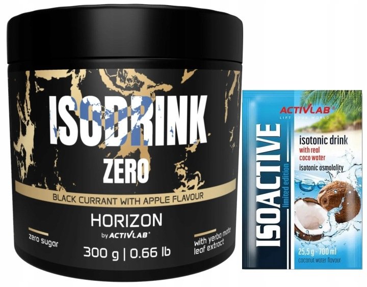 ACTIVLAB HORIZON ISODRINK ZERO 300g IZOTONIK NAWODNIENIE BIEGANIE ROWER