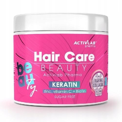 ACTIVLAB Hair Care Beauty, suplement, kolagen, kreatyna, na włosy 200g