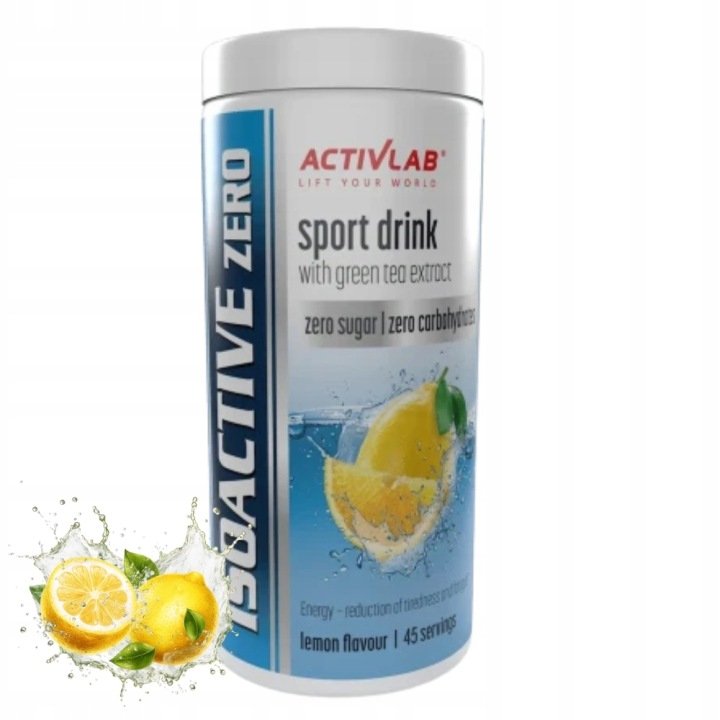 ACTIVLAB ISOACTIVE ZERO 225g ELEKTROLITY BEZ CUKRU NAWODNIENIE ORGANIZMU
