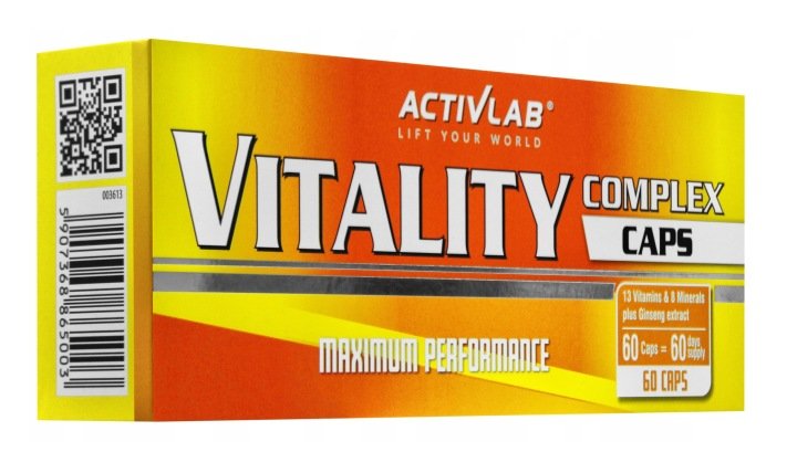ACTIVLAB VITALITY COMPLEX 60tab WITAMINY MINERAŁY