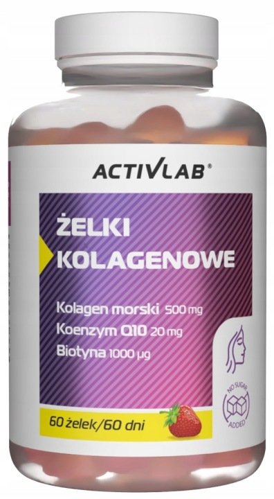 ACTIVLAB-Zelki-kolagenowe-z-koenzymem-Q10-i-biotyna-suplement-diety ACTIVLAB Żelki kolagenowe z koenzymem Q10 i biotyną - suplement diety