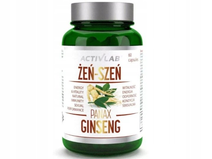 ACTIVLAB-Zen-Szen-Panax-Ginseng-Suplement-Diety-60-kaps-ActivLab ACTIVLAB Żeń Szeń Panax Ginseng - Suplement Diety 60 kaps - ActivLab