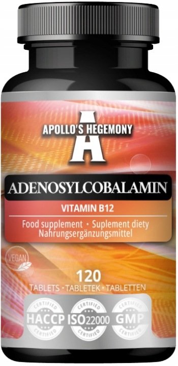 AH-Adenosylcobalamin-120-tab-Witamina-B12-adenozylokobalamina AH Adenosylcobalamin 120 tab. Witamina B12 adenozylokobalamina