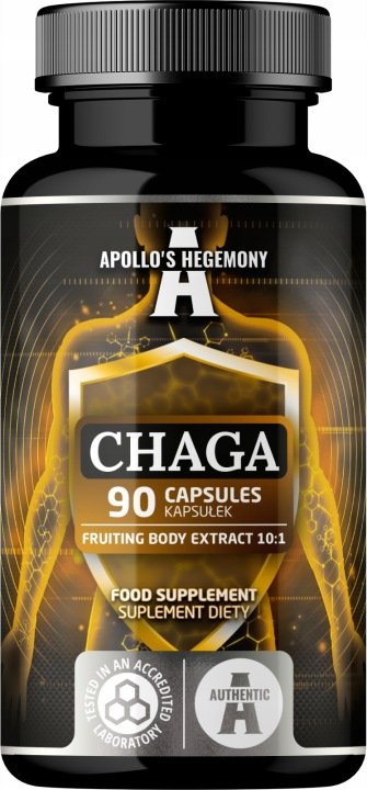 AH-Chaga-90-kapsulek-Blyskoporek-podkorowy-30-polisacharydow AH Chaga 90 kapsułek - Błyskoporek podkorowy, 30% polisacharydów