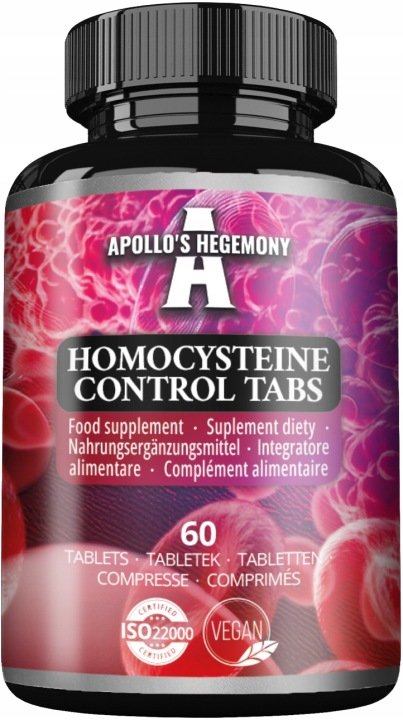 AH-Homocysteine-Control-Tabs-60-tab-B-Kompleks-homocysteina AH Homocysteine Control Tabs 60 tab. B-Kompleks, homocysteina