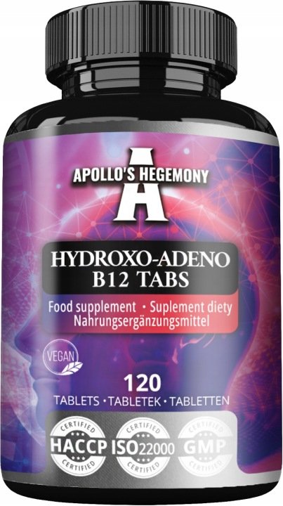 AH-Hydroxo-Adeno-B12-Tabs-120-tab-hydroksykobalamina-adenozylokobalamina AH Hydroxo-Adeno B12 Tabs 120 tab - hydroksykobalamina, adenozylokobalamina