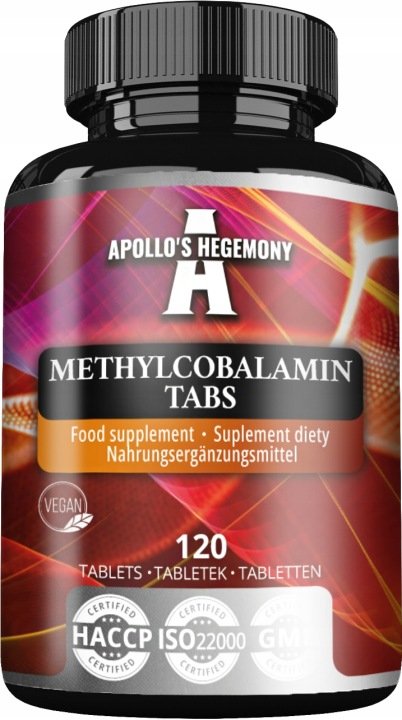 AH-Methylcobalamin-Tabs-120-tabletek-Metylokobalamina-B12-480-porcji AH Methylcobalamin Tabs 120 tabletek - Metylokobalamina B12, 480 porcji