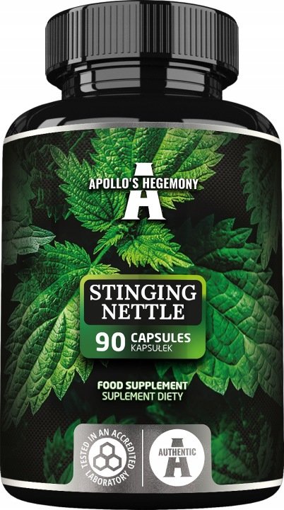 AH Stinging Nettle 90 kaps. Pokrzywa na układ moczowy, prostata, nerki