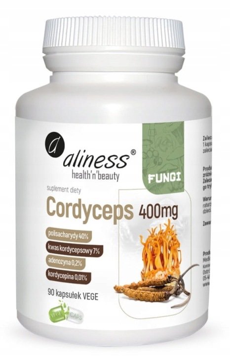 ALINESS CORDYCEPS 400mg 90k KORDYCEPS FUNGI