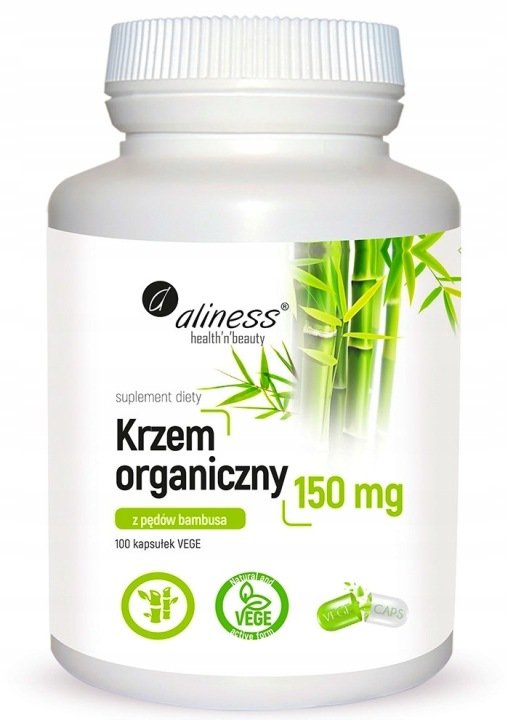 ALINESS KRZEM ORGANICZNY naturalny z BAMBUSA 100k