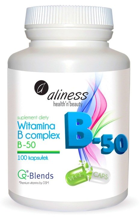 ALINESS-WITAMINA-B-KOMPLEKS-B50-B-50-100kap ALINESS WITAMINA B KOMPLEKS B50 B-50 100kap