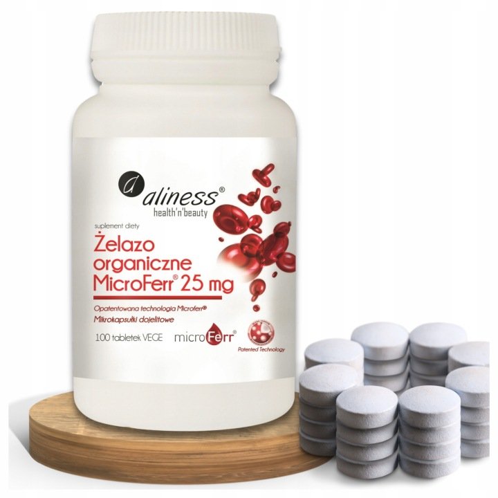 ALINESS-Zelazo-microFErr-25-mg-100-kaps-zelazo-przyswajalne-anemia ALINESS Żelazo microFErr 25 mg 100 kaps. żelazo przyswajalne anemia