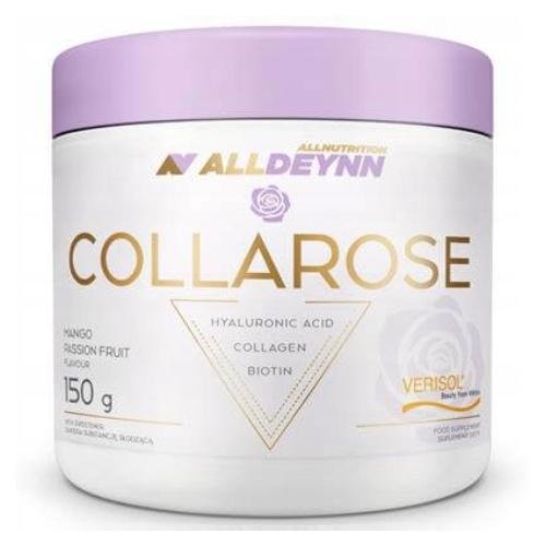 ALLNUTRITION-Alldeynn-Collarose-Kolagen-Malina-Poziomka-skora-stawy-150g ALLNUTRITION Alldeynn Collarose Kolagen Malina-Poziomka, skóra, stawy 150g