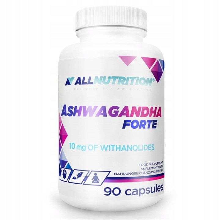 ALLNUTRITION-Ashwagandha-FORTE-90-kaps ALLNUTRITION Ashwagandha FORTE - 90 kaps.