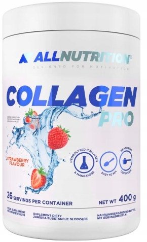 ALLNUTRITION-Collagen-PRO-truskawka-400-g ALLNUTRITION Collagen PRO truskawka 400 g