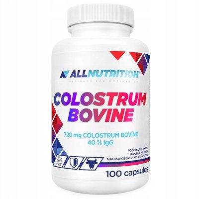 ALLNUTRITION-Colostrum-bovine-siara-bydleca-720-mg-odpornosc-100-kapsulek ALLNUTRITION Colostrum bovine siara bydlęca 720 mg odporność 100 kapsułek