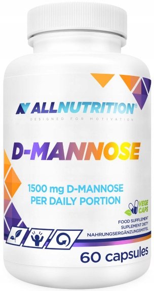 ALLNUTRITION-D-mannose-D-manoza-uklad-moczowy-pecherz-60-kapsulek ALLNUTRITION D-mannose D-manoza układ moczowy pęcherz 60 kapsułek