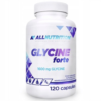 ALLNUTRITION-GLYCINE-FORTE-120-KAPSULEK-PAMIEC-KONCENTRACJA-DOBRY-SEN ALLNUTRITION GLYCINE FORTE 120 KAPSUŁEK PAMIĘĆ KONCENTRACJA DOBRY SEN