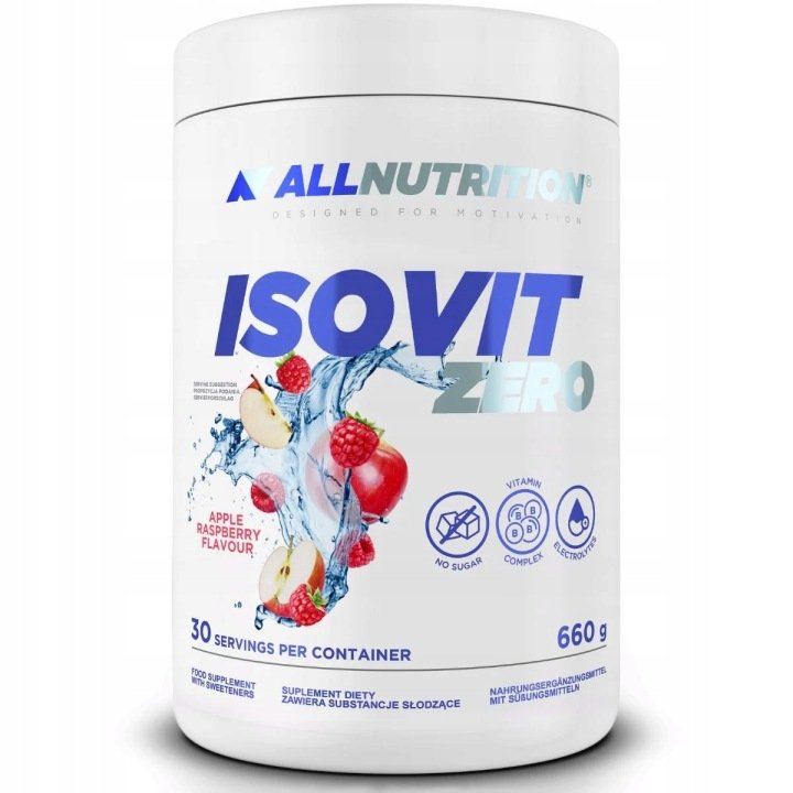 ALLNUTRITION-ISOVIT-ZERO-660g-JABLKO-MALINA-ELEKTROLITY-W-PROSZKU-BEZ-CUKRU ALLNUTRITION ISOVIT ZERO 660g JABŁKO-MALINA ELEKTROLITY W PROSZKU BEZ CUKRU