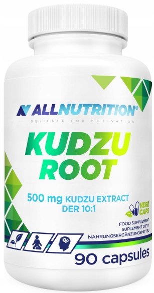 ALLNUTRITION-Kudzu-Root-ekstrakt-500-mg-stres-libido-90-kapsulek ALLNUTRITION Kudzu Root ekstrakt 500 mg stres libido 90 kapsułek