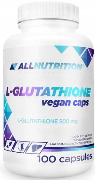 ALLNUTRITION-L-GLUTATHIONE-GLUTATION-ODPORNOSC-ZDROWIE-100-kapsulek ALLNUTRITION L-GLUTATHIONE GLUTATION ODPORNOŚĆ ZDROWIE 100 kapsułek