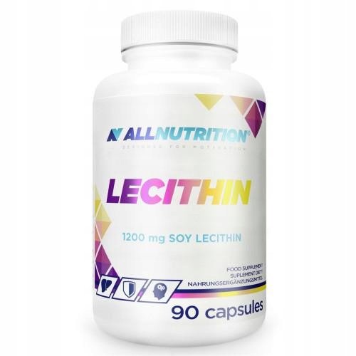 ALLNUTRITION-Lecithin-lecytyna-sojowa-koncentracja-90-kapsulek ALLNUTRITION Lecithin, lecytyna sojowa, koncentracja, 90 kapsułek