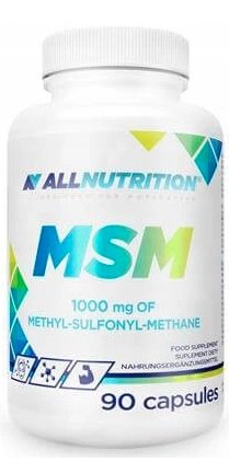 ALLNUTRITION MSM 90 kap SIARKA STAWY KOŚCI