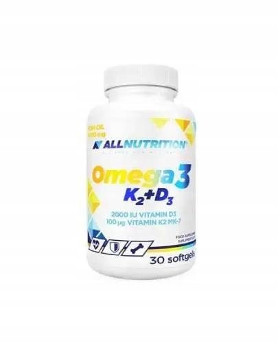 ALLNUTRITION Omega-3 + K2 + D3 30 kaps.