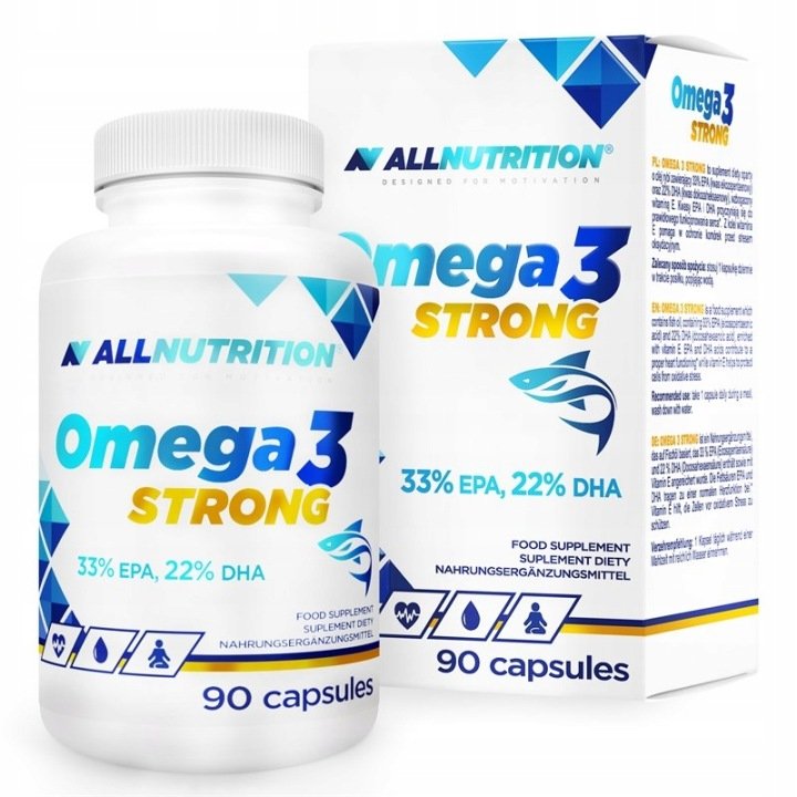 ALLNUTRITION Omega 3 Strong 90 kapsułek