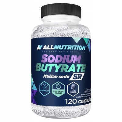 ALLNUTRITION-SODIUM-BUTYRATE-SR-120-KAP-MASLAN-SODU-JELITA-UKLAD-POKARMOWY ALLNUTRITION SODIUM BUTYRATE SR 120 KAP MAŚLAN SODU JELITA UKŁAD POKARMOWY