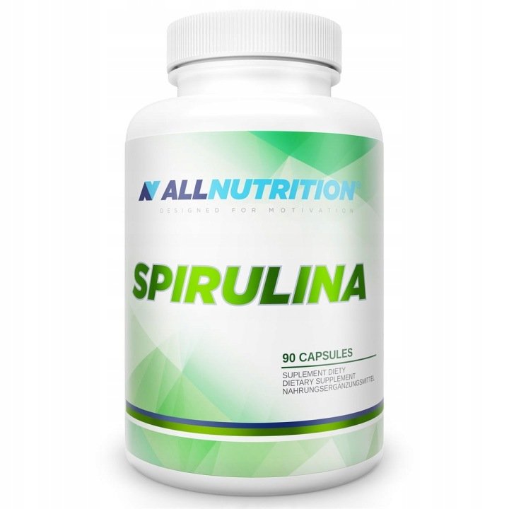 ALLNUTRITION-Spirulina-90-kapsulek ALLNUTRITION Spirulina 90 kapsułek