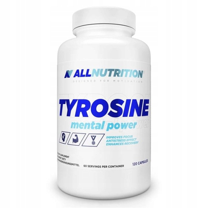 ALLNUTRITION-TYROSINE-120-Kapsulek ALLNUTRITION TYROSINE 120 Kapsułek