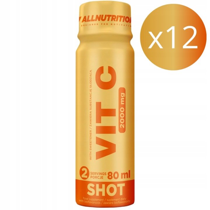 ALLNUTRITION-VIT-C-200-SHOT-80ml-x12-ZESTAW-WITAMINA-C-ODPORNOSC ALLNUTRITION VIT C 200 SHOT 80ml x12 ZESTAW WITAMINA C ODPORNOŚĆ