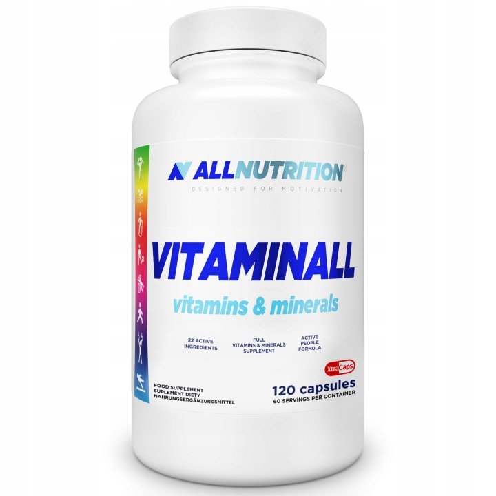 ALLNUTRITION-VITAMINALL-60-Kapsulek ALLNUTRITION VITAMINALL 60 Kapsułek