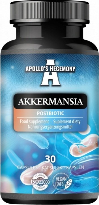 APOLLO-S-HEGEMONY-Akkermansia-30-kaps-postbiotyk APOLLO'S HEGEMONY Akkermansia 30 kaps. postbiotyk