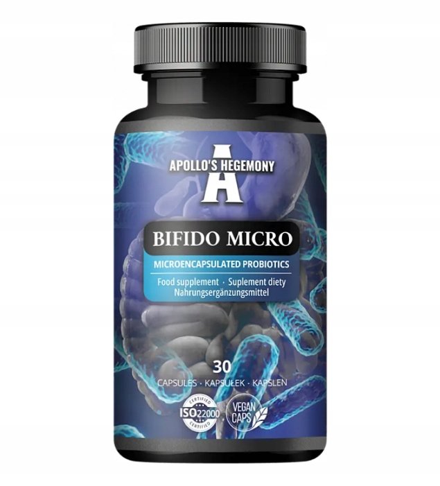 APOLLO-S-HEGEMONY-Bifido-Micro-30-kaps-PROBIOTYK-10-miliardow-bakterii APOLLO'S HEGEMONY Bifido Micro 30 kaps. PROBIOTYK 10 miliardów bakterii