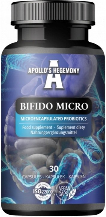 APOLLO-S-HEGEMONY-Bifido-Micro-30-kapsulek-probiotyk-wsparcie-jelit APOLLO'S HEGEMONY Bifido Micro 30 kapsułek - probiotyk, wsparcie jelit