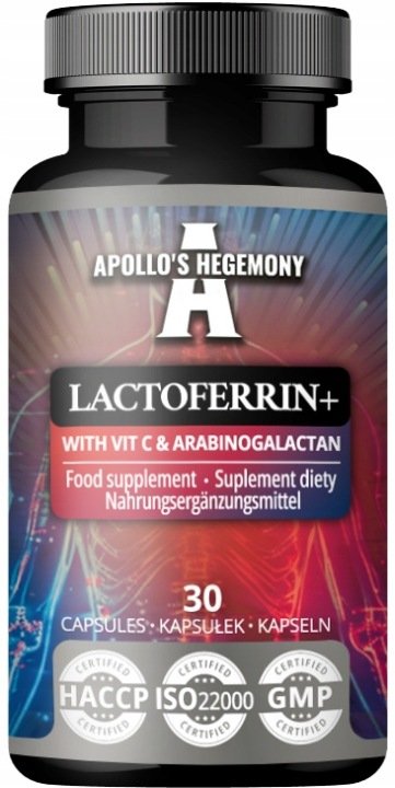 APOLLO-S-HEGEMONY-Lactoferrin-30-kaps-Laktoferyna APOLLO'S HEGEMONY Lactoferrin+ 30 kaps. Laktoferyna